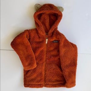 Patagonia Baby Furry Friends Fleece Hoody size 4T